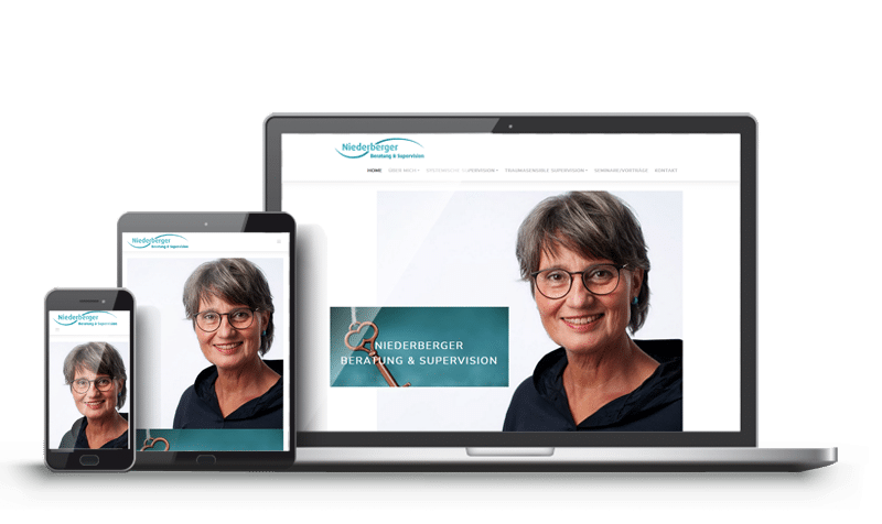 Website Referenz für Niederberger Supervision & Beratung