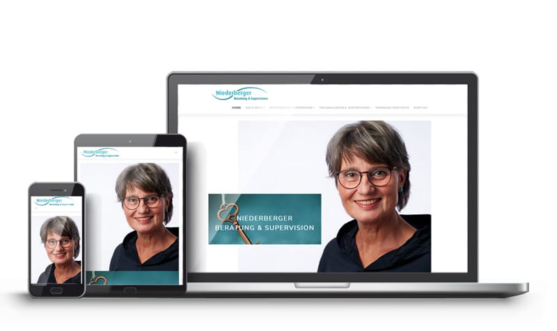 Website Referenz für Niederberger Supervision & Beratung