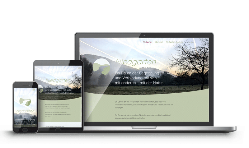 Bild der Referenz der Website von www.niedgarten.de