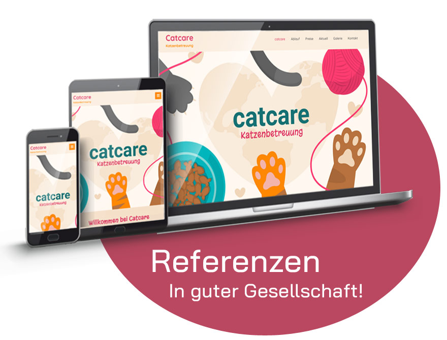 Web-Referenz - Catcare