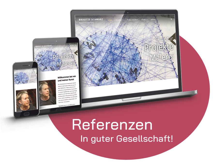 Web-Design Saarbrücken - Webreferenz Kunst Schwarz