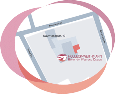 Anfahrtsplan zu Holleck-Weithmann Web-Design - Nauwieser 19 in Saarbrücken