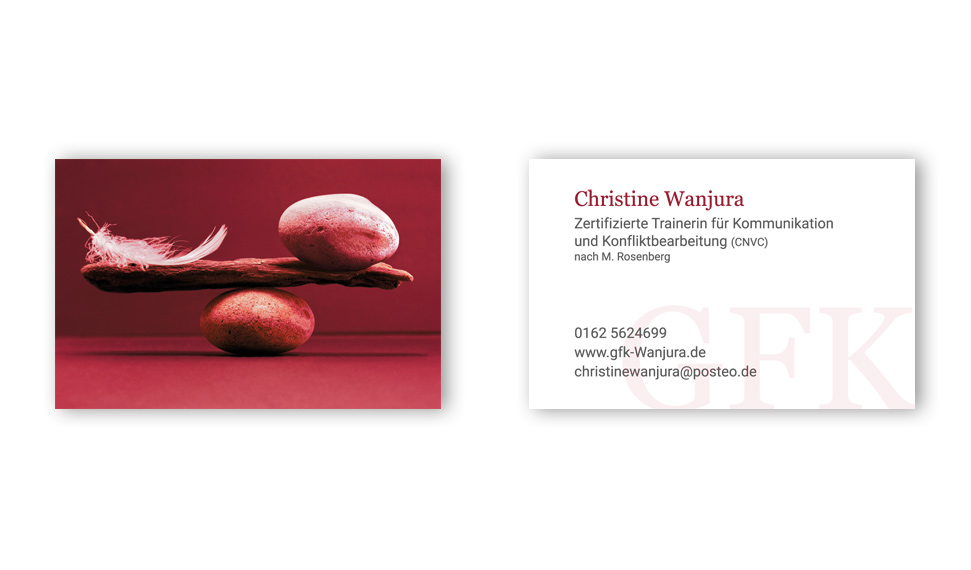 Referenz - Visitenkarte Wanjura