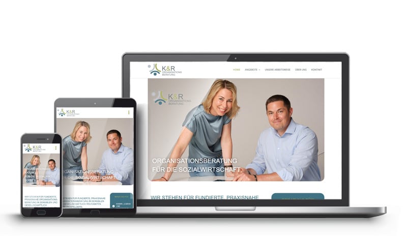 Referenz Webdesign -K&R ORGANISATIONSBERATUNG